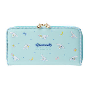ULEEK  Sanrio My Melody PU Leather Wallet Kawaii Cinnamoroll Hello Kitty Kuromi Bag Cute Card Bags Wallet Keychains