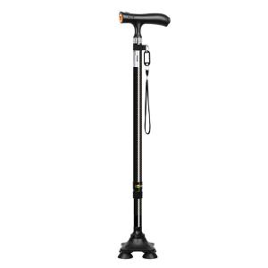 LEZHONGFU | Light Portable Extendable Anti-slip Fashion Cane with Light