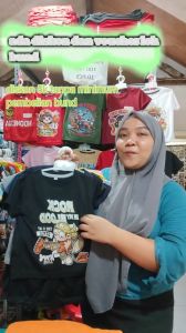 Code8.id DTF2 Baju Kaos Distro Harian Setelan Anak Laki Laki Karakter Cowo Rock Blood Keren