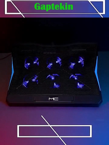 Cooling Pad Laptop Kipas Laptop Cooler Gaming Stand Alas Laptop Cooling Fan Pendingin Portable