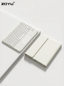 Zoyu | Magnetic Bluetooth Keyboard iPad Cover with Touchpad and Pen Slot