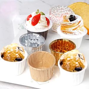 Bread Bun Cup Cake Baking Paper Big Classic Paper Cup Baking Liner Big Classic Muffin Cup Big Classic 150pcs