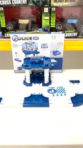 [KST] Mainan Edukasi Set Parkir Mobil Diecast Anak Laki Laki Merakit Jalur Kreatif Motorik Halus