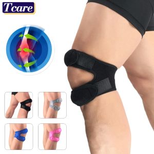 1 PCS Sports Knee Support Pads Double Patellar Knee Patella Tendon Support Strap Brace Pad Protector Open Knee Brace Band Fitness for Men and Women