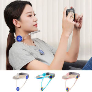 Adjustable Neck Brace - Posture Corrector for Forward Head Relief Cervical Collar Support with Memory Foam for Office/Students Shoulder & Neck Pain Relief Device