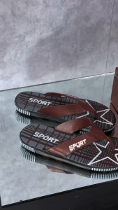 Dép kẹp nam chất liệu cao su dày dặn chống trơn quai bấm xuyên đế chắc chắn size 39 đến size 42