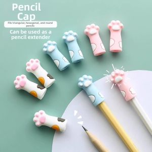 Cute Cat Paw Design Pencil Cap