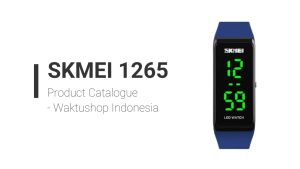 Jam Tangan Wanita SKMEI AeroFit Digital Silikon Tahan Air