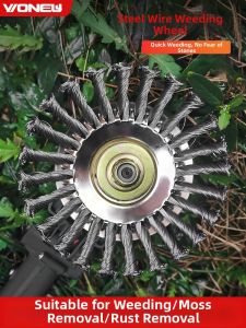 VONEUL | Wear-resistant Weed Cutting Wheel for Lawn Mower