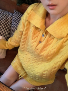 THROUS | Áo Sweater Len Dày Phong Cách Hàn Quốc