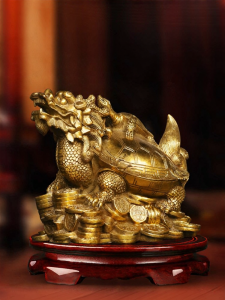 sanstyle | Copper Feng Shui Wealthy Turtle Statue