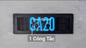 Mặt nạ sắt ráp Amli thành đẩy C/X cho bộ khuếch đại âm thanh di động Power Audio CA20 và PV-7200.
