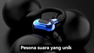 Mini Long Standby Business Sport Ear Hook Earphone Bluetooth 5.2 Handfree Calling Single