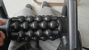 Hailicare | Electric Vibrating Foam Roller 5-Speed Deep Tissue Muscle Massage Roller with Forward/Reverse Rotation Rechargeable