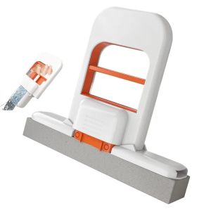 Powerful Squeeze Mini Mop Folding Home Cleaning Mops With Sponge Self-squeezing Floor Washing Mops Desk Window Car Clean Tools