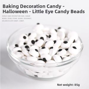 Halloween Candy Eyes Pumpkin Head Gag Gift Creative Snacks Soft Candy Pumpkin Seeds Treats Festive Supplies Costume Accessories