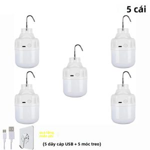1-10 Chiếc Đèn LED Cầm Tay Công Suất Cao Đèn Cắm Trại Khẩn Cấp BBQ Có Pin Đi Kèm Đèn Tìm Kiếm Ngoài Trời
