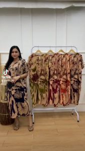 Daster Jumbo Busui Karakter Daster Jumbo Terbaru Bahan Rayon Kancing Depan