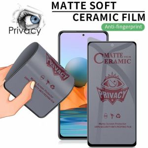 Anti Gores Black Matte & Tempered Glass Premium untuk Infinix, Oppo, dan Vivo
