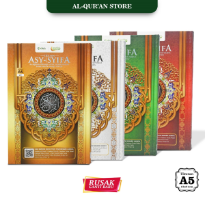 Al Quran Terjemahan Asy Syifa A5: 30 Juz Lengkap Tajwid Warna Warni