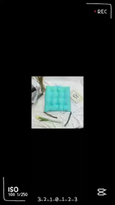 จัดส่งในไทย เบาะรองนั่ง คุณภาพดี เหมาะสำหรับใช้รองก้น มีเชือกสำหรับใช้ผูกกับเก้าอี้ สีพาลเทล สีพื้น ตกแต่งร้านอาหาร คาเฟ่ ตกแต่งบ้าน