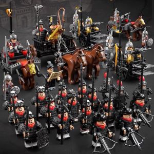 Minifigures Binh Lính Tần Vương Tần Thủy Hoàng ( tặng kèm 1 đế ghim cắm đứng)