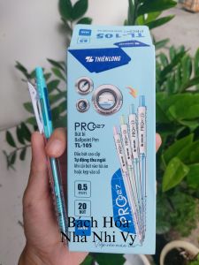 Hộp 20 cây bút bi Thiên Long TL 105 ngòi 0.5mm