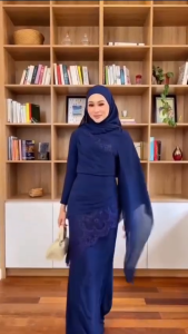 Gamis Dewasa Jumbo Model Terbaru Diana Slim Dres Ceruty Babydoll Mix Brukat M L XL XXL Dress Kondangan Wanita Elegan Kekinian Baju Muslim Seragaman Bridesmaid Gaun Lilit Panjang