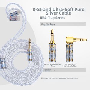 Yongse | Multi-Model Support High Fidelity Audio Cable 0.78mm