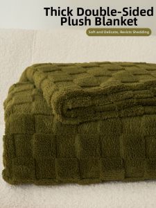 Kiss Dear | Soft Warm Blanket Flannel Coral