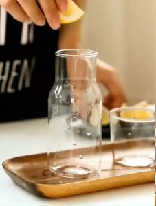 Uni.Y ชุดถ้วยแก้วใส่เครื่องดื่ม สไตล์ญี่ปุ่น ถ้วยนม  drink cup combination