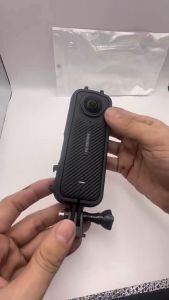 For Insta360 X4 Protective Frame with cold shoe Camera Housing Case Frame Camera Mount Accessories