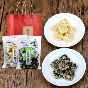 Traditional Style Sesame Peanut Candy Snack Independent Packaged Specialty Product from Hangzhou Liushuaizhai Brand Snack