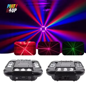 Party4up ไฟมูฟวิ่งเฮด สไปเดอร์ 12 LED Beam Laser พร้อมแผนการใช้งาน