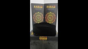 Songkok Peci Kopiah SABAR Polos Susun Non AC Bludru Hitam Halus Berkualitas