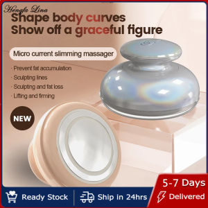 Hengfa Lina Electric Body Slimming Machine Fat Burner Slim Shaping Device LEDEMS Ultrasonic Heating Lose Weight Cellulite Massager