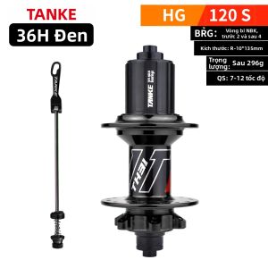 Đùm Xe Đạp Leo Núi TANKE 120 Click MTB Hub 6 NBK Bearing Drum Dành Cho Xe Đạp Địa Hình 8-12 Tốc Độ Phanh Đĩa Hợp Kim Nhôm Phụ Kiện Xe Đạp Trước/sau 32/36 Lỗ