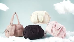 BAGSMART Duffle Bag for Travel Waterproof Shoulder Tote Bags Lightweight Fashion Gym Bag
