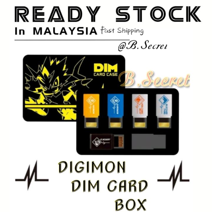 Digimon Vital Bracelet Pulsemon Dim Card Storage Box / DIM | Lazada Digimon Vital Bracelet Pulsemon Dim Card Storage Box / DIM | Lazada