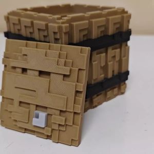 Hộp Đựng Đồ Chơi 3D in MC World Game Hộp Đựng Đồ Chơi Mô Hình Hộp Đựng Đồ Chơi Gỗ Hộp Đựng Đồ Chơi Điện Tử