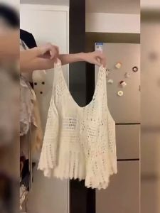 🔥[C164] Áo len Montoghi Dệt kim LƯỚI QC ĐI BIỂN 2 DÂY VẠT TUA loại 1 Quảng Châu - kholenqc