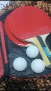 BEST SELLER !! Bet Tenis Meja Murah - Bat Pingpong Bonus Bola - Alat Pemukul Tenis Meja - Bat Pingpong Bet Tenis Meja Ciima Bonus Bola - Raket Pingpong