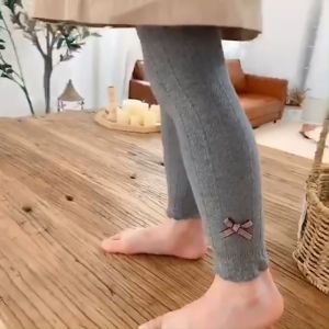 Celana Legging Anak Import 1 - 9 Tahun Perempuan Ruffle Pita Leging Lejing Anak Cewek Perempuan