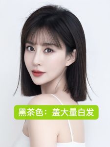 Official Straight Hair Cann Hair Color Cream Black Covering Gray Hair Plant Natural Pure No Stimulation at Home Hair Dye