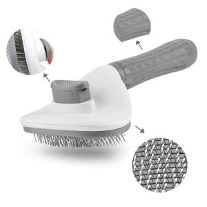 Pet Dog Brush Cat Comb Self Cleaning Pet Hair Remover Brush For Dogs Cats Grooming Tools Pets Dematting Comb Dogs Accessories