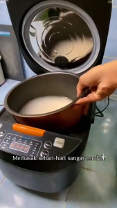 Mejikom 2 Liter YUNDAI YRC-02 Rice Cooker ANTI LENGKET 10 in 1 Menanak Menghangatkan dan Mengukus (ricecooker 2 liter murah) ~ Bintang Reborn Olshop