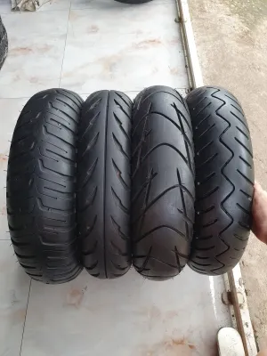 Lốp vỏ 120/70-12 chính hãng tháo xe còn mới và đẹp ko ruột gắn xe lead msx xe điện.