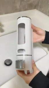 Liquid Soap Dispenser Wall Mount Bathroom Shampoo Dispenser Wall Hand Soap Dispenser Liquid Soap Dispenser Shampoo Soap Dispenser Wall Mount Bathroom Liquid Container Tandas Dispenser 手动皂液器