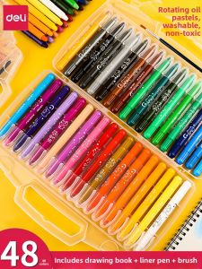 deli | Water-soluble Washable Crayons for Children