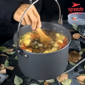 SPEEDS Alat Masak Camping 5in1 6 Orang Piknik Portable Serbaguna Lengkap Outdoor 003-601